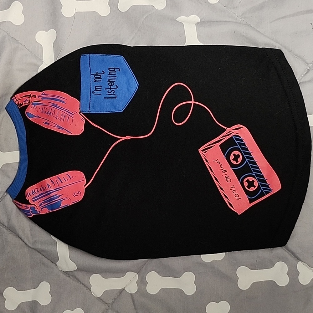 HEADPHONE Dog Tank